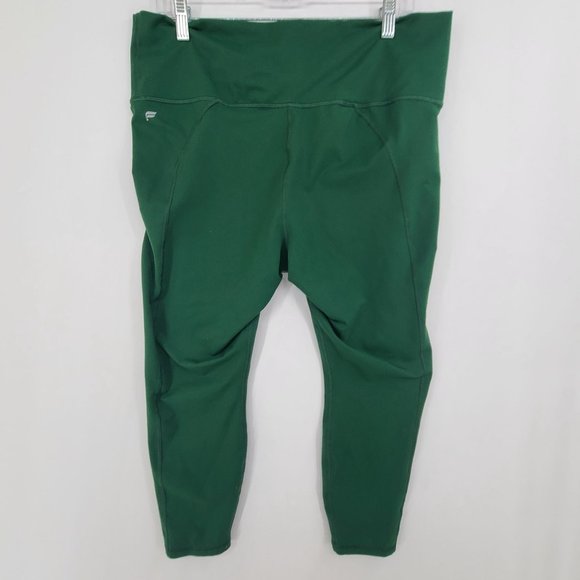 Fabletics Powerhold Women's Athletic Cropped Leggings Green Size XL - Picture 7 of 9